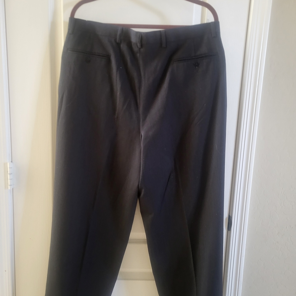 Zanella Black Men's Dress Pants - Tailored Straight Leg